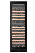 PROHAUS Wine Cooler Freestanding Black