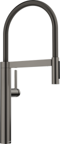 BLANCO Culina-S II semi-pro kitchen mixer tap, satin dark steel (black)