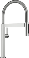 BLANCO Culina-S II Mini kitchen mixer tap, stainless steel