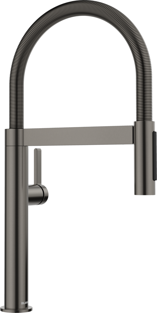 BLANCO Culina-S II Mini kitchen mixer tap, satin dark steel (black)