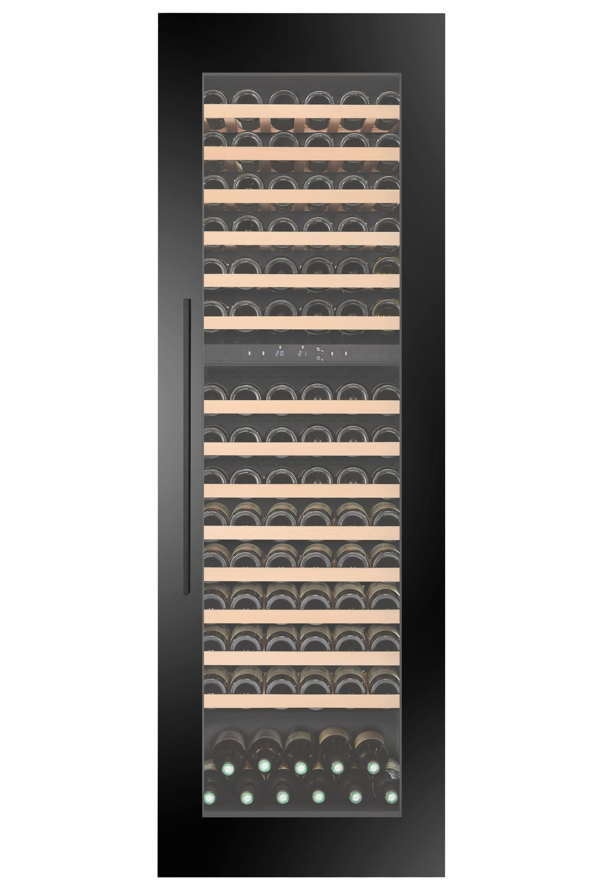 PROHAUS Wine Cooler Built-In Black
