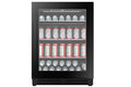 PROHAUS Beverage Cooler Undercounter Black