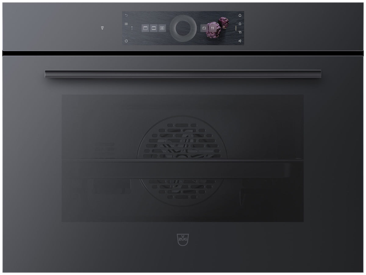 V-ZUG Combair V4000 45 Pyrolitic Black Glass