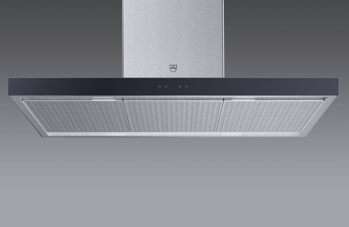 V-ZUG Wall Hood Primera Black Glass 90cm