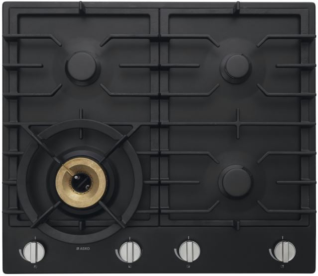 ASKO Gas Hob Graphite Black 60cm