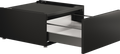 ASKO Pull-Out Drawer with Shelf for Laundry Black HP320G