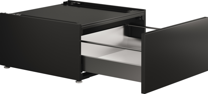 ASKO Pull-Out Drawer with Shelf for Laundry Black HP320G