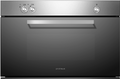 PROHAUS Built in Gas Oven 90cm Stainless Steel